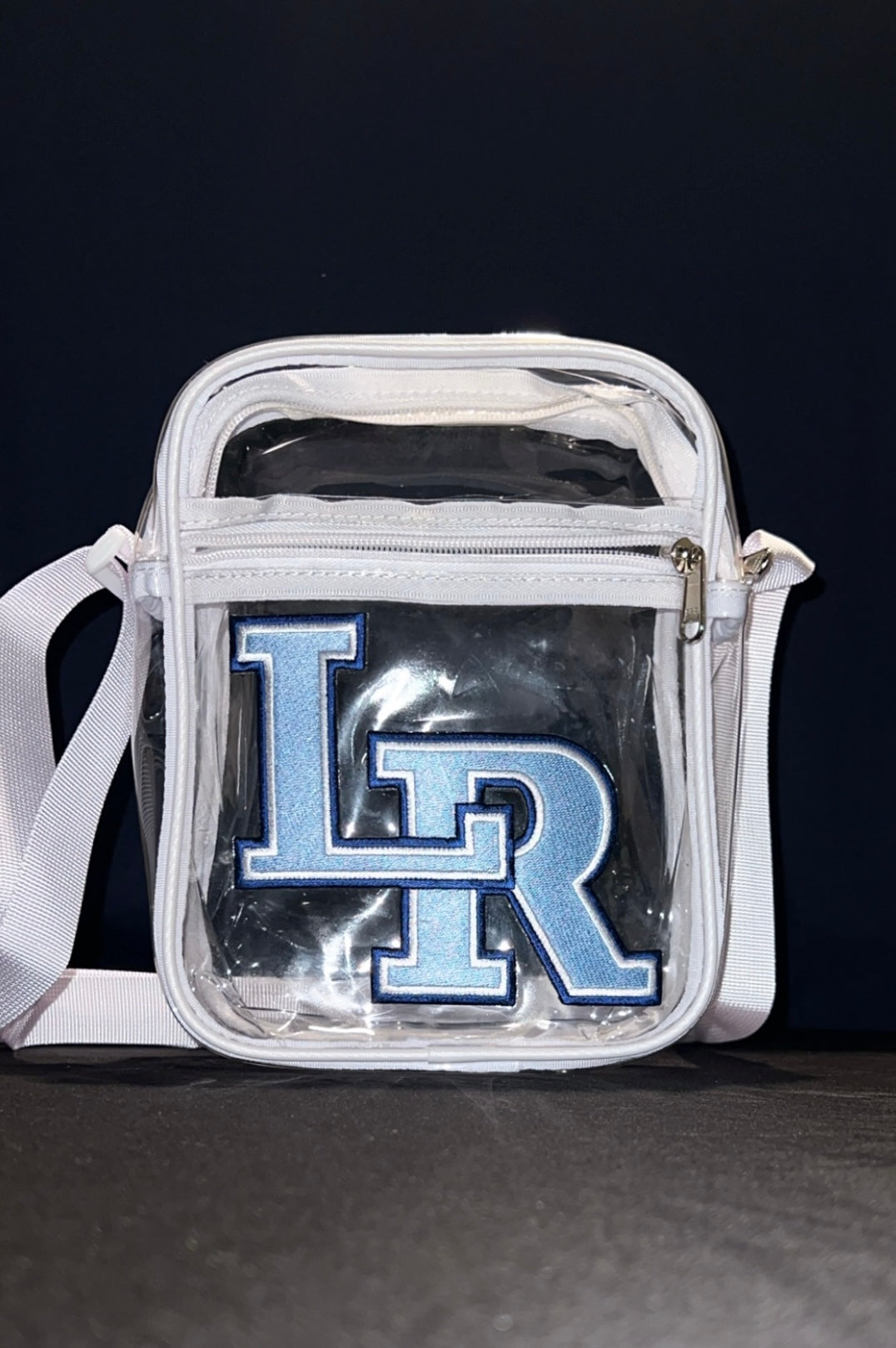 Clear Legacy Ranch white crossbody purse!