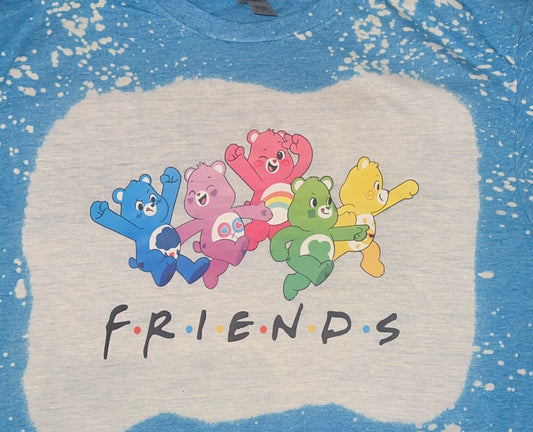 Bleached "FRIENDS" tshirt!