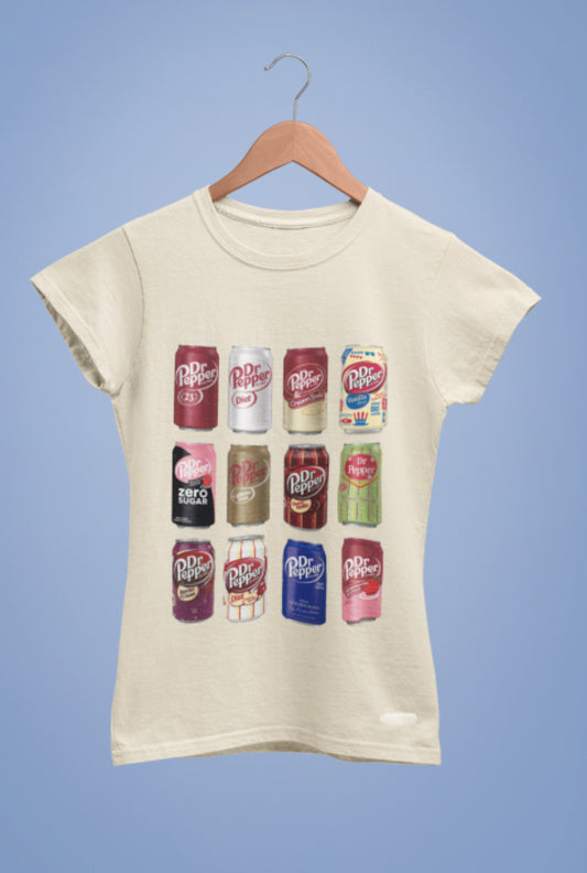 Dr. Pepper Cans t-shirt